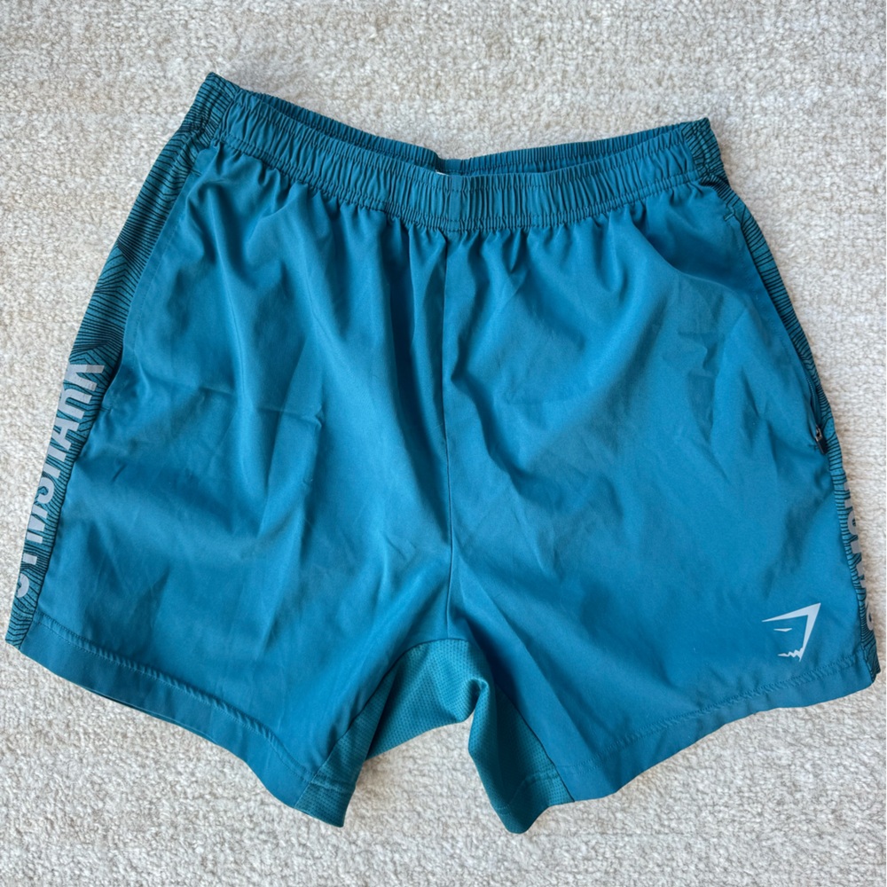 Gymshark Blue Workout Shorts